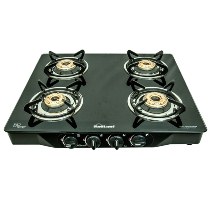 SUN FLAME COOKTOP 4 BURNER GLASS MODEL EURO